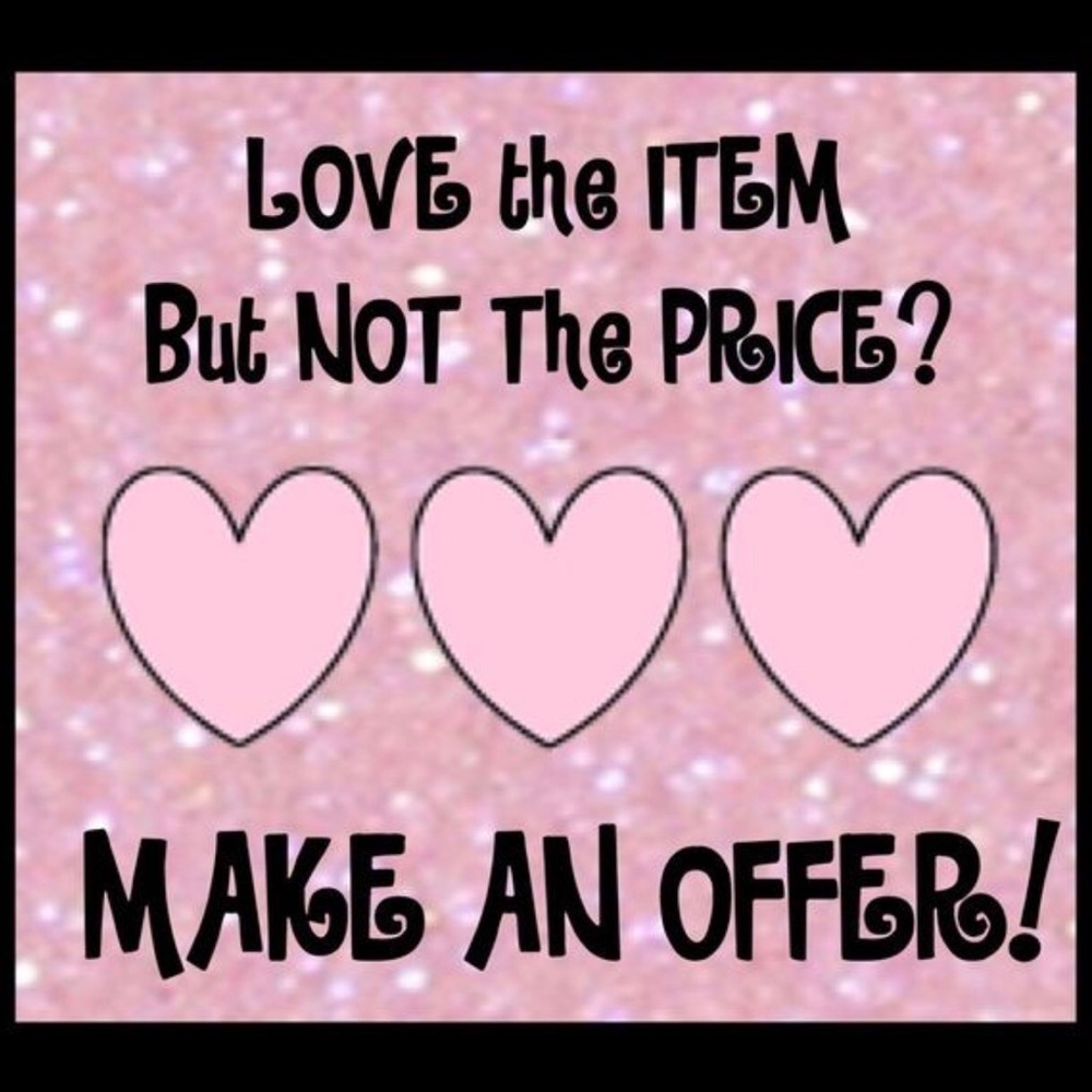 All reasonable offers are considered.